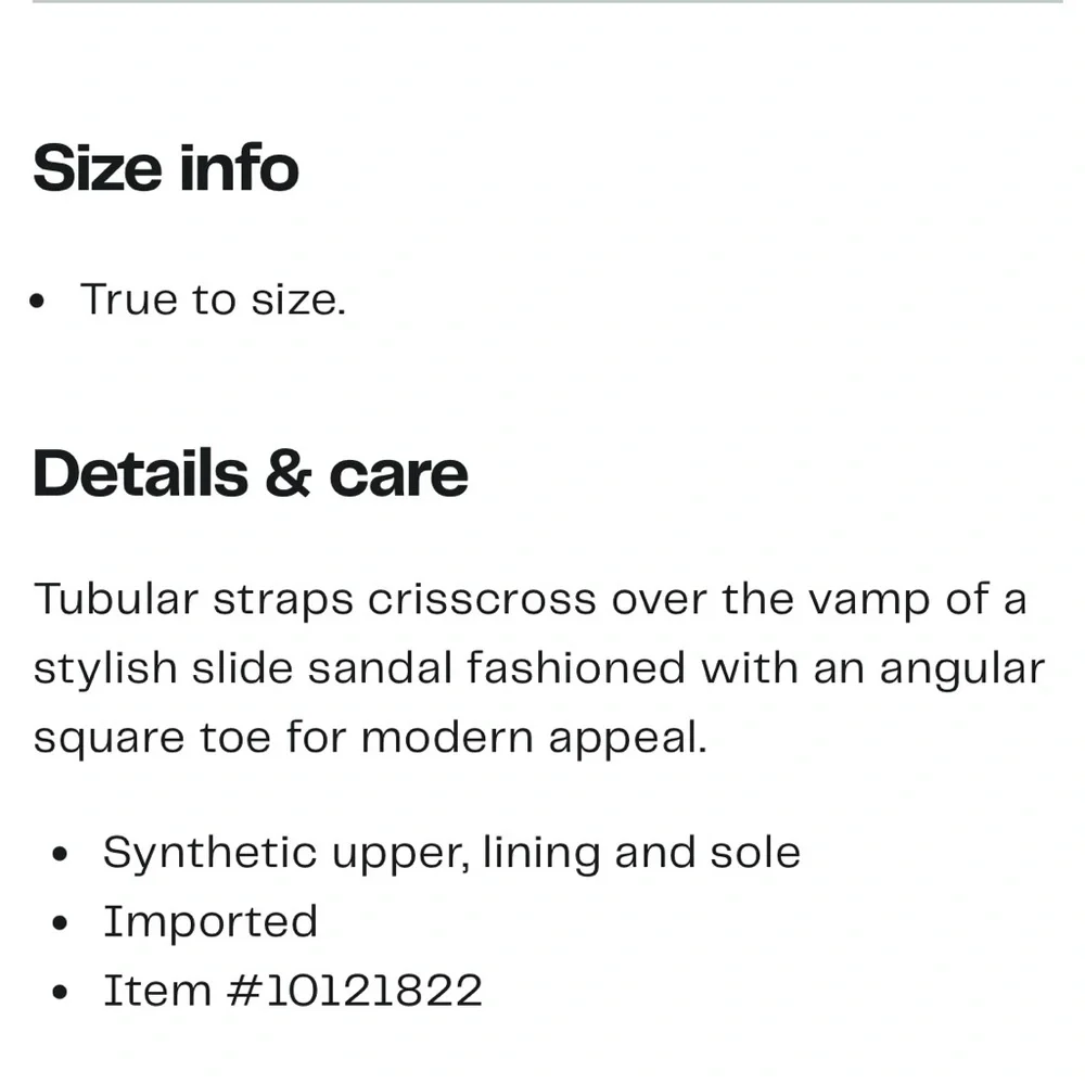 Calvin Klein Women’s black Trivy slide sandal size 7.5 NEW